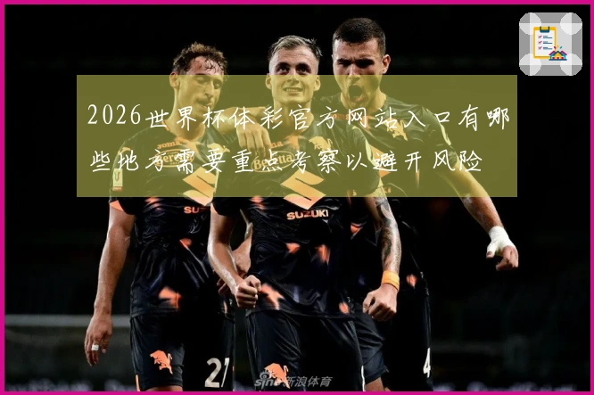2026世界杯体彩官方网站入口有哪些地方需要重点考察以避开风险