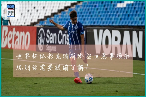 世界杯体彩竞猜有哪些注意事项和规则你需要提前了解？